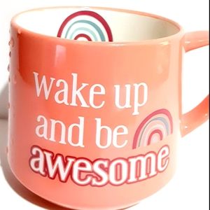 WAKE UP and be Awesome Mug Inspiration NWT